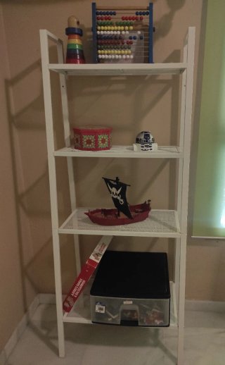 Estantería Metálica Blanca