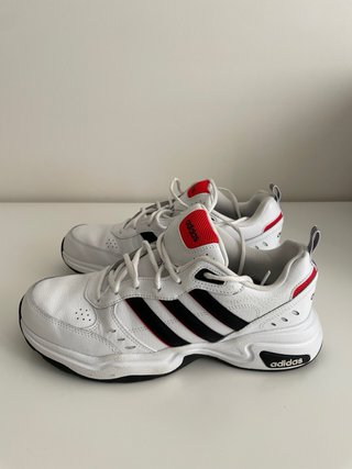 Zapatillas Adidas Strutter Blancas Rojas