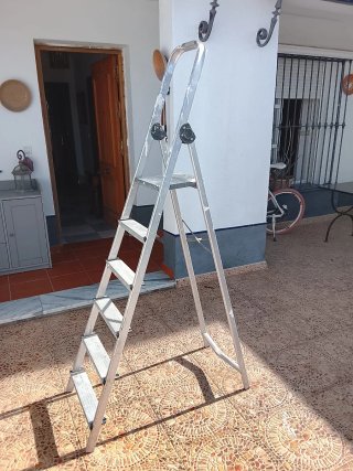 Escalera aluminio Altipesa 6 peldaños