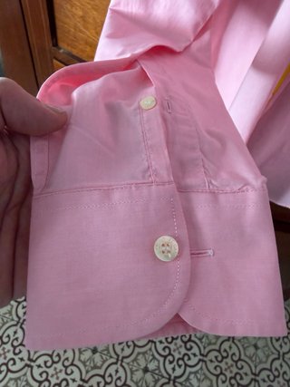 Camisa El Ganso Rosa Talla 42 Algodón