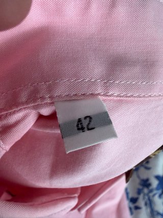 Camisa El Ganso Rosa Talla 42 Algodón