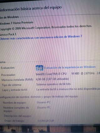 Ordenador Portatil Acer Aspire 5742