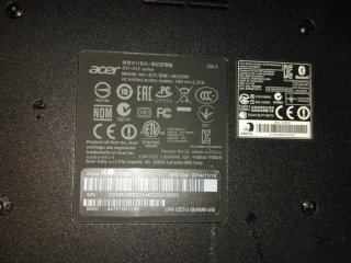 Portátil Acer Intel Negro