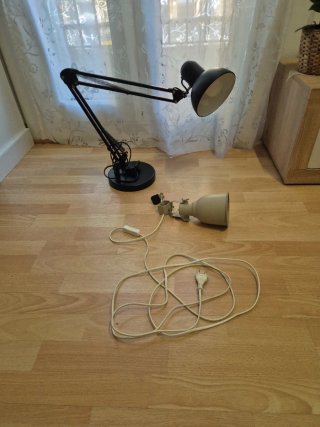 2 Lámparas Estudio Mesa y Pinza