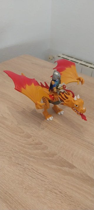 Playmobil,dragón,novelmore,lote,castillo,gerrero