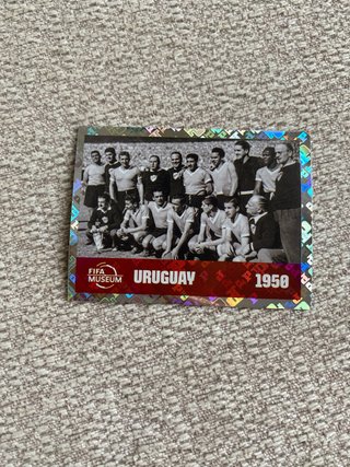 Cromo Panini Mundial Uruguay 1950