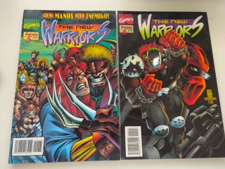 Colección completa comics The new warriors.