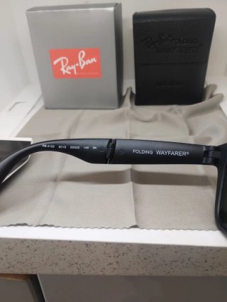 Ray-Ban Wayfarer Pieghevoli Nero