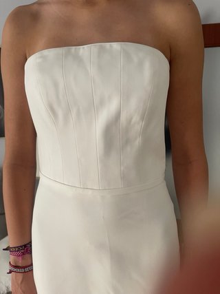 Vestido de Novia Encaje Blanco Nuevo