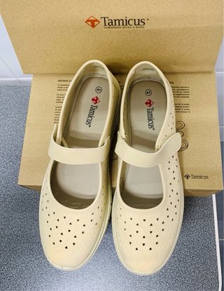 Tamícus Mocasines Beige Talla 41
