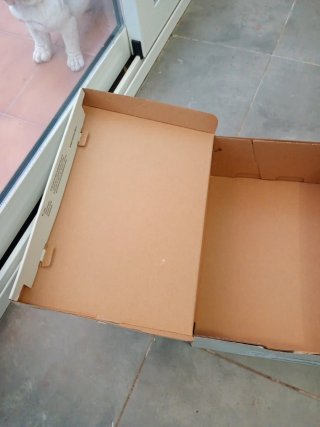 Caja Adidas vacía zapatillas