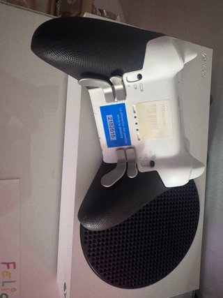 Xbox Series S Blanca y mando elite