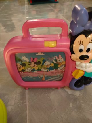 Lote Juguetes Infantiles Dora, Minnie, Pizarra