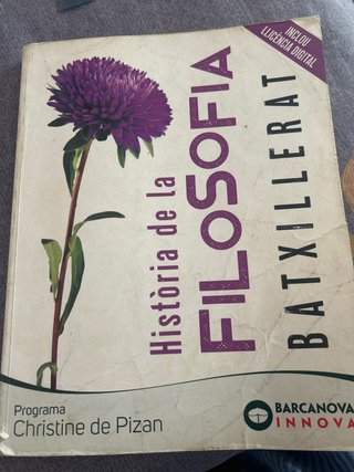Història de la filosofia batxillerat