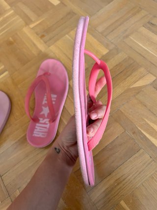 Chanclas Converse All Star Rosa