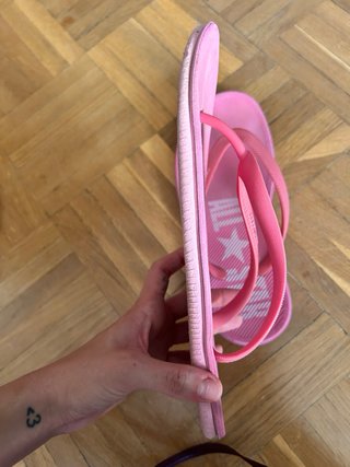 Chanclas Converse All Star Rosa
