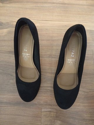 Zapatos de salón Mari Paz negros talla 37