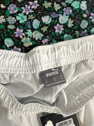 Pantaloncini Padel Puma Bianchi