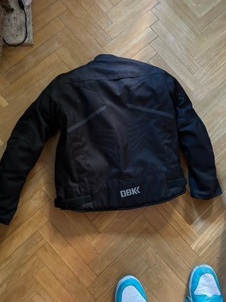 Chaqueta moto DBK negra
