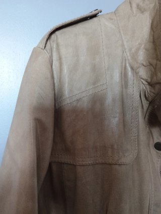 Chaqueta Stradivarius Talla XL.cuero!