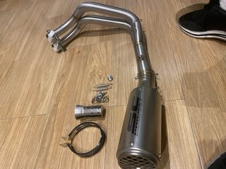 Colectores y escape Yamaha MT07 R7 y Tracer 700
