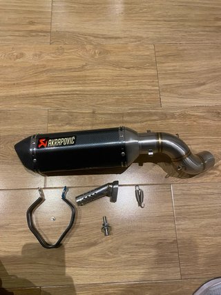 Colectores y escape Yamaha MT07 R7 y Tracer 700