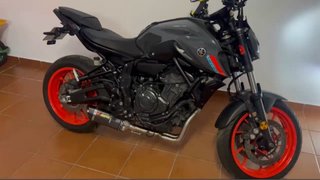 Colectores y escape Yamaha MT07 R7 y Tracer 700