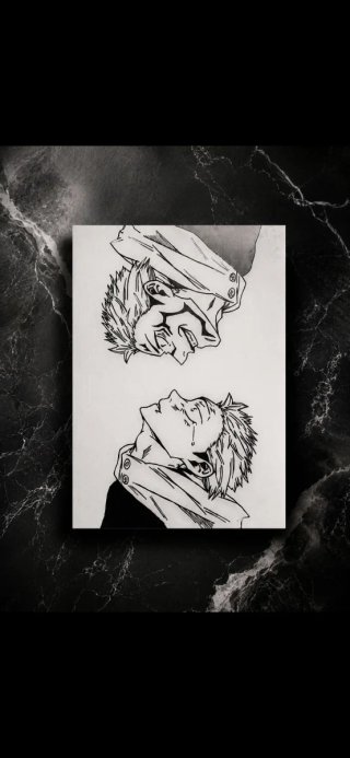 Cuadro Anime Jujutsu Kaisen Itadori Sukuna