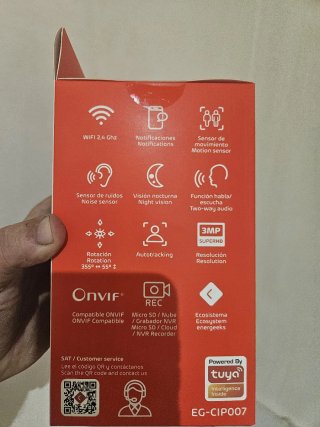 2 Cámaras WiFi Energeeks Scout II 3MP