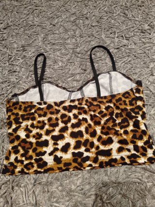Top Leopardo con Tirantes
