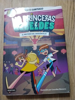 Las princesas rebeldes. 4 libros.