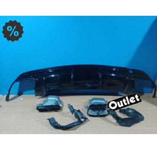 OL DIFUSOR MERCEDES CLA C117 16-19 LOOK AMG NEGRO BRILLO + C