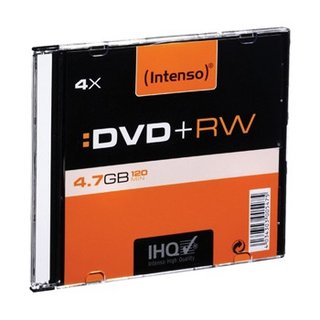 DVD+RW Intenso 4.7GB 120min Slim (10pz)