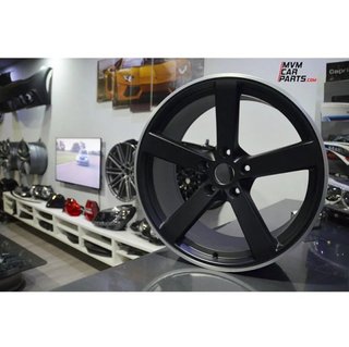 Juego de 4 Llantas 19 Fox MS003 Black Concave BM08