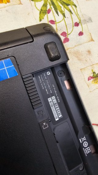 Portátil HP 4540s Plata y Negro