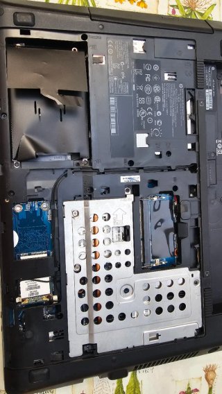Portátil HP 4540s Plata y Negro