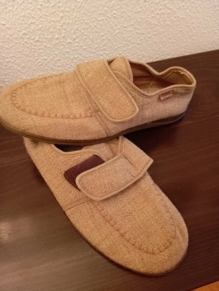 Alpargatas Mocasines Beige