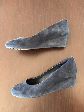 Zapatos Clarks Azul Marino Mujer