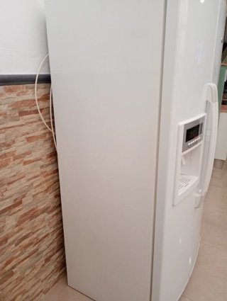 Frigorífico Americano Blanco. Whirlpool.
