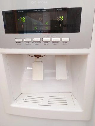 Frigorífico Americano Blanco. Whirlpool.