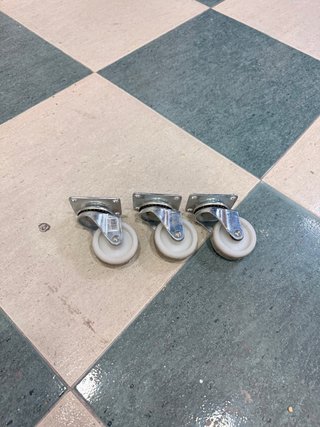 Pack de 4 ruedas ruedas giratorias para muebles