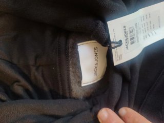 Sudadera Jack & Jones Logo Negra