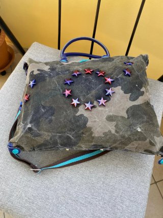 Borsa Gabs Trasformabile Camouflage Stelle