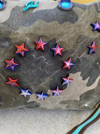 Borsa Gabs Trasformabile Camouflage Stelle