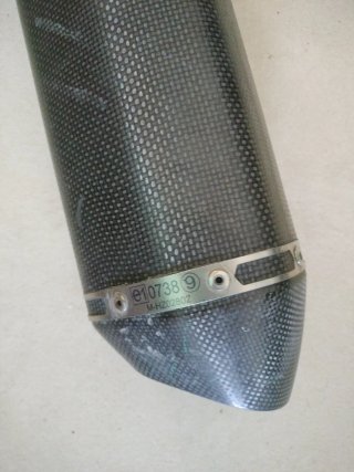 Silencioso Akrapovic Negro