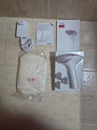 Depiladora Philips Lumea Prestige Rosa/Blanca