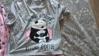 Pijama 3 piezas panda Do Not Disturb