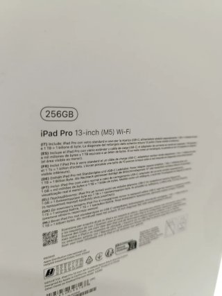 iPad Pro 13 Apple 13'' (M5) WI-FI Gris