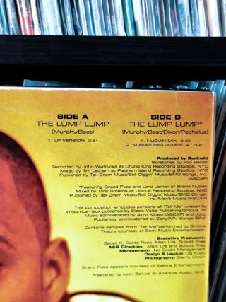 Vinilo Rap Sadat X - The Lump Lump 12" 1996