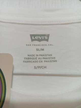 Camiseta básica Levi's Blanca Talla S
